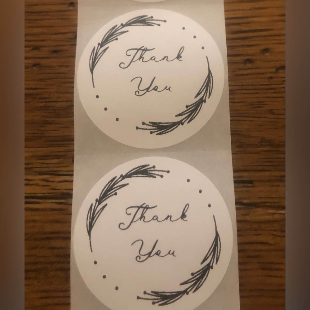 Thank You Stickers 100 per set